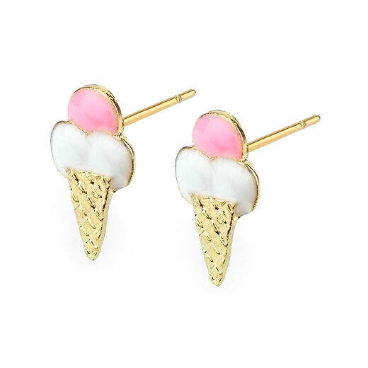 Ice cream stud earrings - assorted